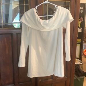 On or off the shoulder sweater